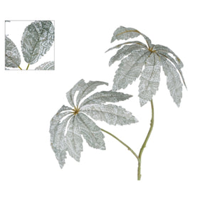 Kunstig gren schefflera bohemegrøn 75 cm | 12 stk