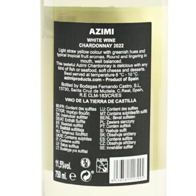Azimi hvidvin chardonnay 750 ml | 6 stk