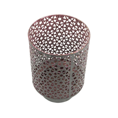 Casablanca lanterne sort lilla 20 cm | 4 stk
