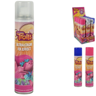 Trolls hårspray 200 ml 3 assorteret | 12 stk