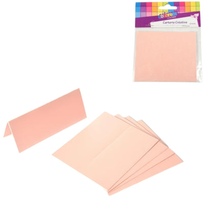 Bordkort pink 10 cm 5 stk | 24 stk