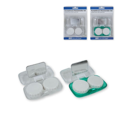 Jes collection rejsetaske kontaktlinser 7 cm 2 assorteret | 48 stk