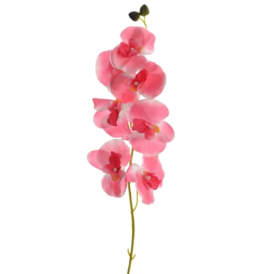 Kunstig blomsterorkidé pink 62 cm | 72 stk