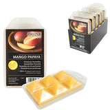 Gala voks smelter pyramide mango papaya 6 stykker | 12 stk