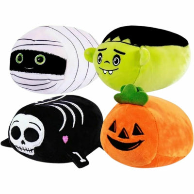 kramme-halloween plys 15 cm 4 assorteret | 24 stk