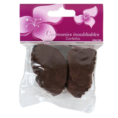 Konfetti sommerfugle brune 7 cm | 48 stk