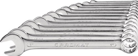 Promat tecwerk ringnøglesæt | 4000823600 | 13-delt skruenøgle bredde 1 4-1 tomme | form en krom vanadium stål | cv - 4000823628