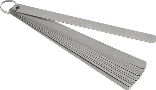 Promat tecwerk følemåler | pladestyrke 0,05-1,0 mm | stål | længde 200 mm antal knive 20 stk. - 4000858468