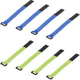 ProPplus kabel binder velcro 8 stykker blågrøn
