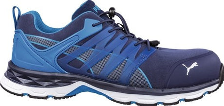 Puma sikkerhedssko | str. 43 blå | s1p esd hro src en iso 20345 | mikrofiber | 1 stk - 64.385.0-43 64.385.0-43