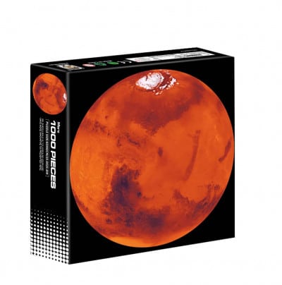 Intro puslespil runde - Mars - 1000 brikker