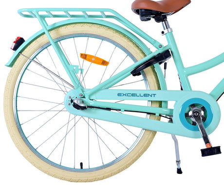 Volare Excellent børnecykel - piger - 24 tommer - grøn - 3 gear