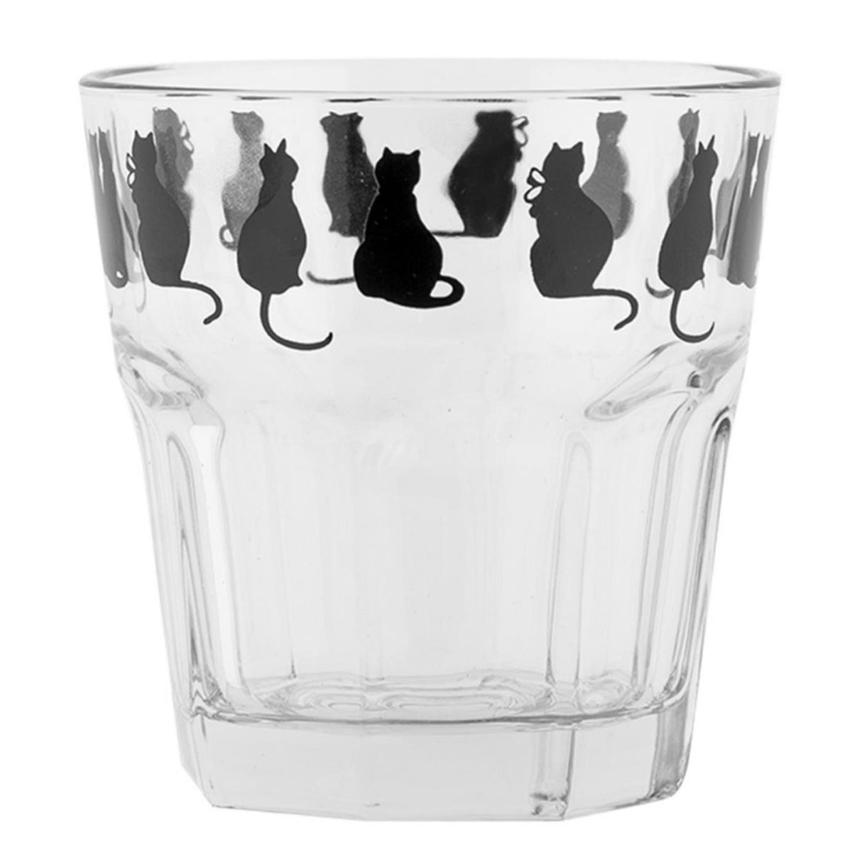 Clayre eef drikkeglas katte 200ml ã˜8x8cm