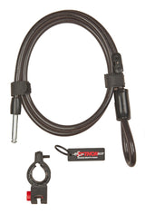 Python låsering lås plug-in kabel 10x150cm