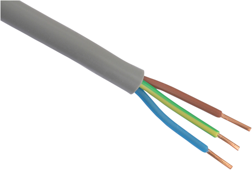 Q-link udendørs kabel | ymvk | dca | 3 x 2,5 mm² | 25m | grå - 01.266.46
