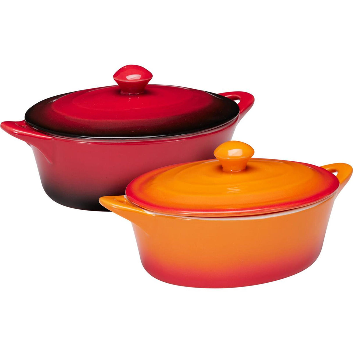 Excellent houseware stoofpan porselein met deksel 600ml