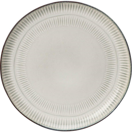 Excellent houseware bord aardewerk gres dia 21cm doos a 6 stuks