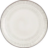 Excellent houseware bord aardewerk gres dia 27cm doos a 6 stuks