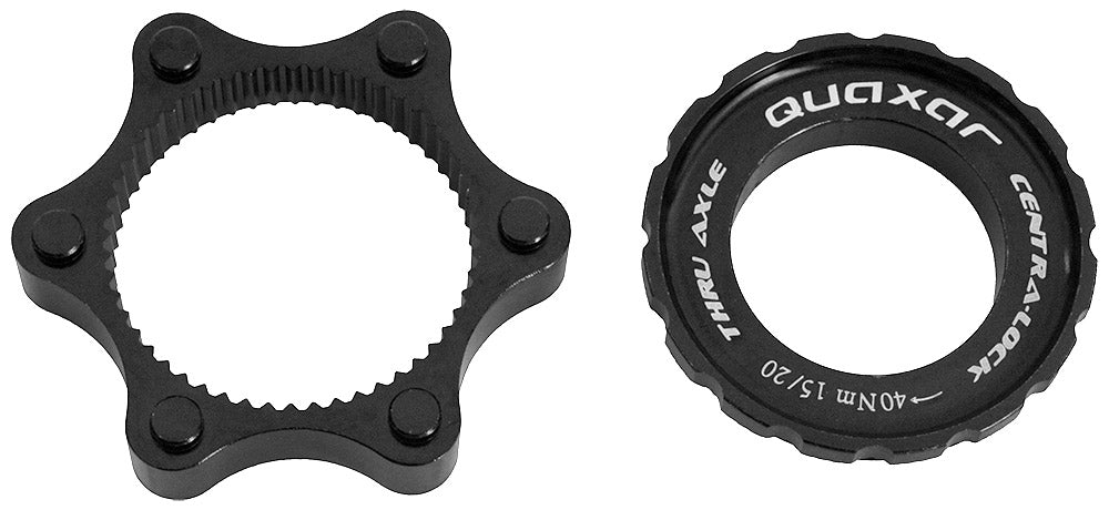 Quaxar cnc centerlock adapter til 15 20mm aksel