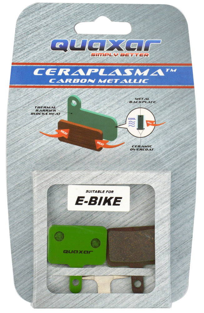 Quaxar Shimano B01s Tektro e-bike extreme skivebremseklodser