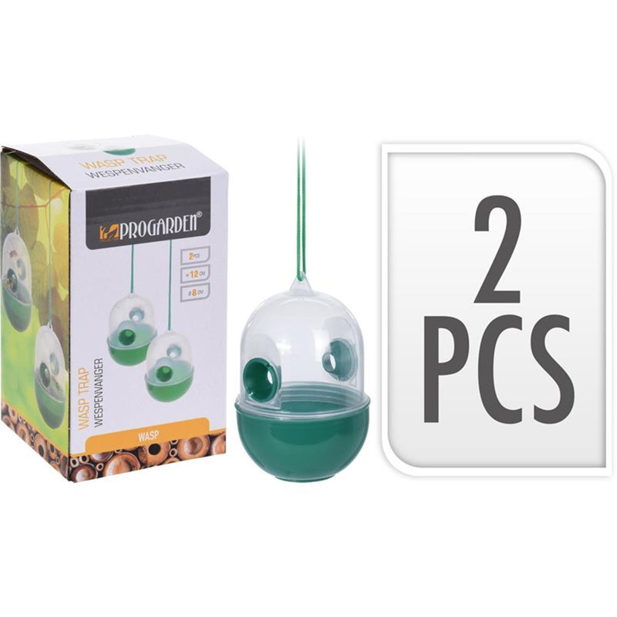 Pro have hvepsefælde sæt med 2