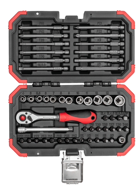 Gedore r33003051 | bitsæt 1 4'' | i bmc | 51 stk. - 3301350