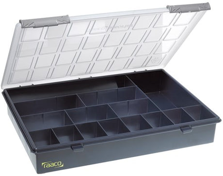 Raaco sortiment kasse assorter, 15 faste rum - 136174 - 136174