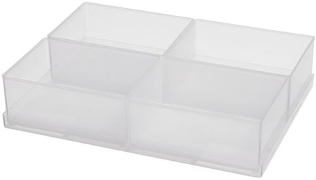 Raaco indsatskasser 55 a7-1, (4 stk.) på bakke - 136471 - 136471