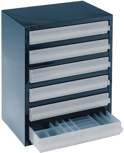 Raaco ladekast met 6 laden type 250 6-3 - 137591 - 137591