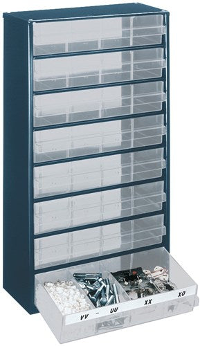 Raaco kommode med 8 skuffer type 1208-03 - 137416 - 137416