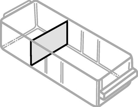 Raaco skuffeskabsopdelere - 16 stk. - til skuffer 150-03 og 150-04