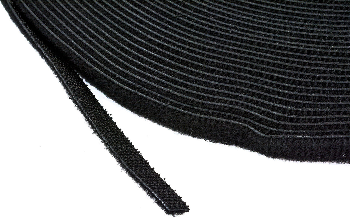 Radon griber 10 mm velcro tape (25 m rulle)