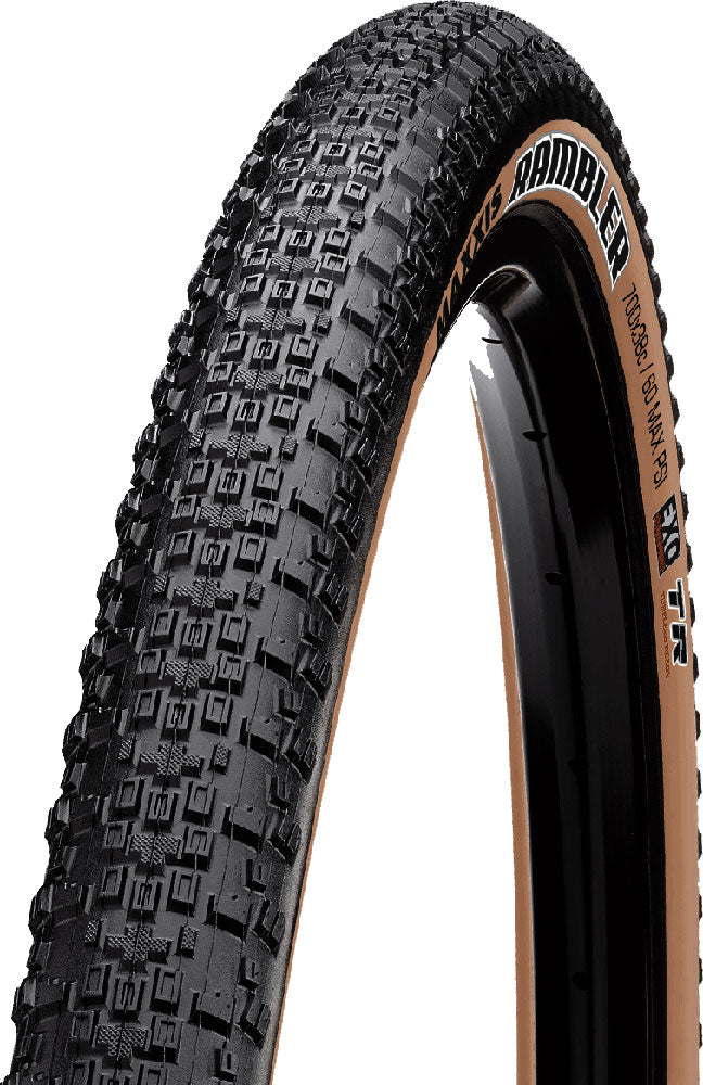 Maxxis rambler tanwall 28 tr exo dual 60 foldedæk
