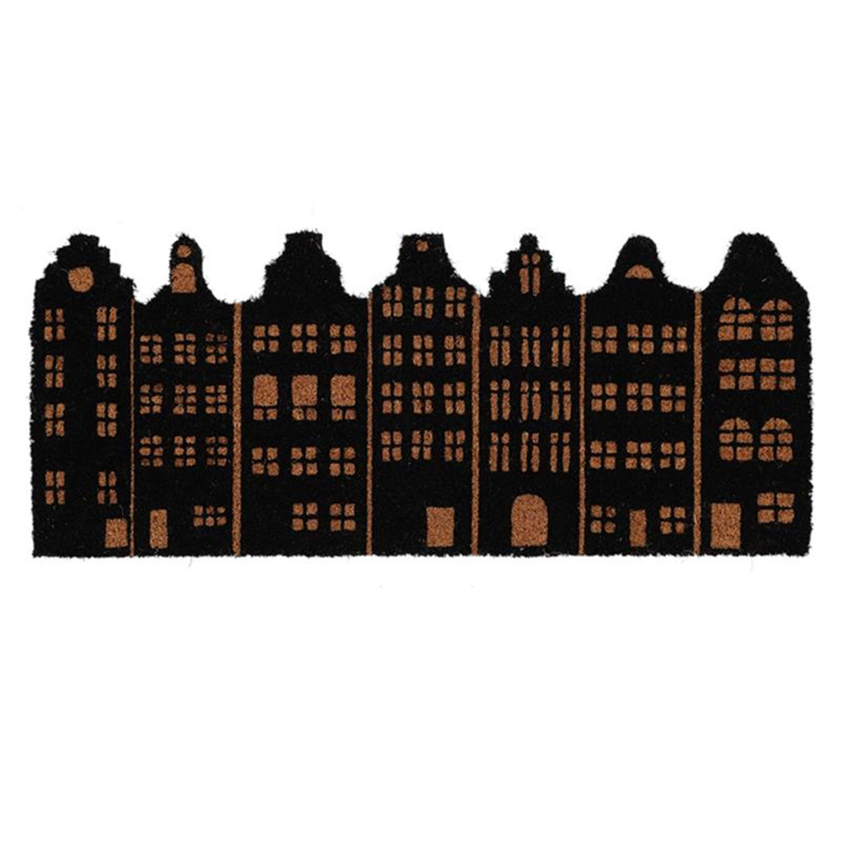 Esschert design dørmåtte kokos kanalhuse 75x31cm