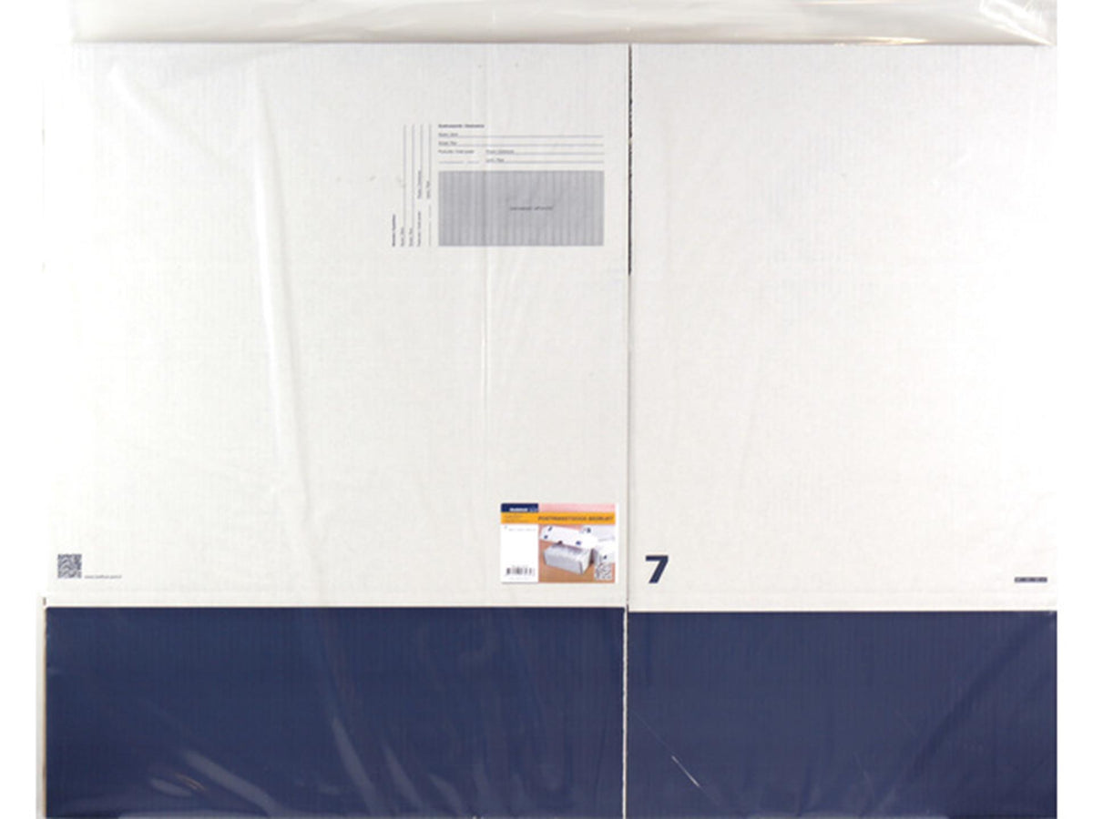 Kangaro rådhus postpakkeboks 7 - 485x369x269mm - trykt - 5 stk - forsendelseskasse - rd-351124-5