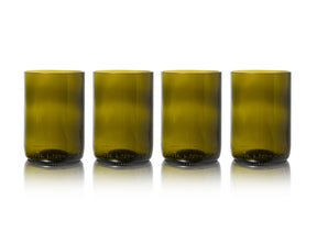Rebottled Glass - 4 -pakke - Oliven