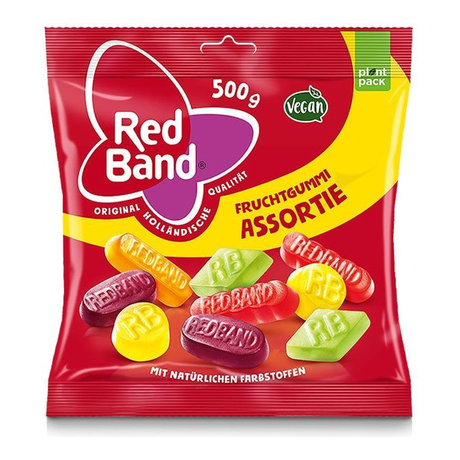 Rødt bånd fruchtgummi sortiment (12x 500gr)