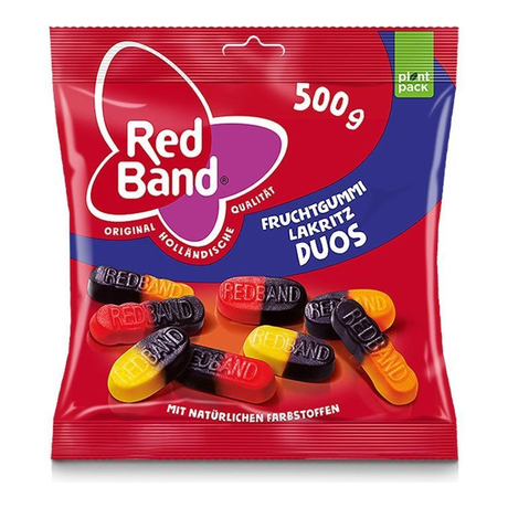 Red band fruchtgummi lacritz duoer (12x 500gr)