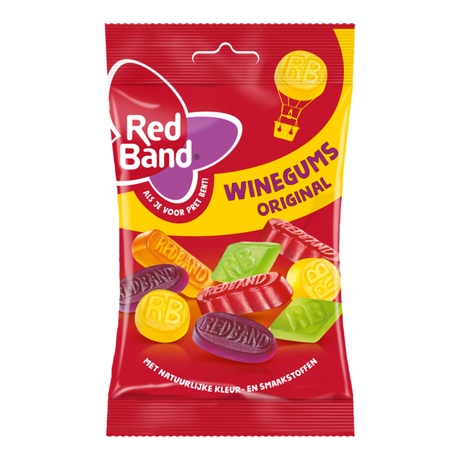 Originale røde vingummier (24x90gr)