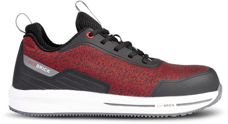 Redbrick motion spirit af s1ps esd | rood zwart | maat 48 - 8713458012090