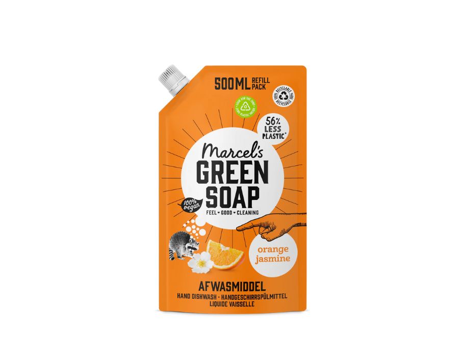 Marcel's Green Soap Refill - Stedfortræder - Orange Jasmine - 500 ml