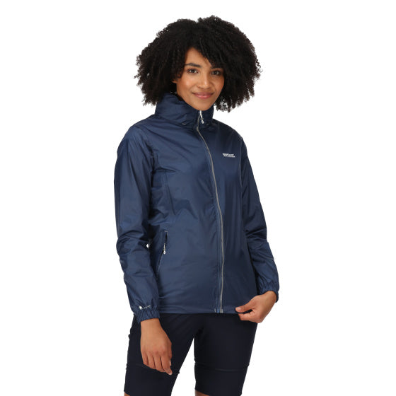 Regatta Corinne IV Rain Jacket Ladies Navy Blue Størrelse XL
