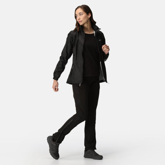 Regatta Corinne IV Shell Jacket Ladies Black Størrelse XXL