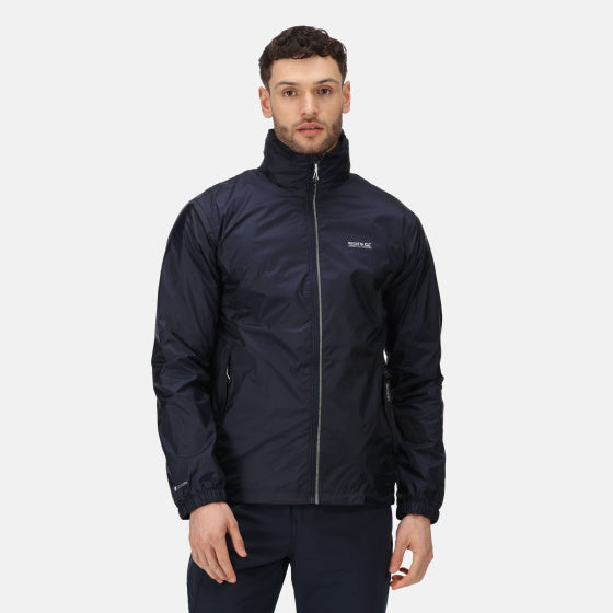 Regatta Lyle IV Raincoat Men mørkeblå størrelse XXL
