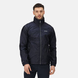 Regatta Lyle IV Raincoat Men mørkeblå størrelse XXL