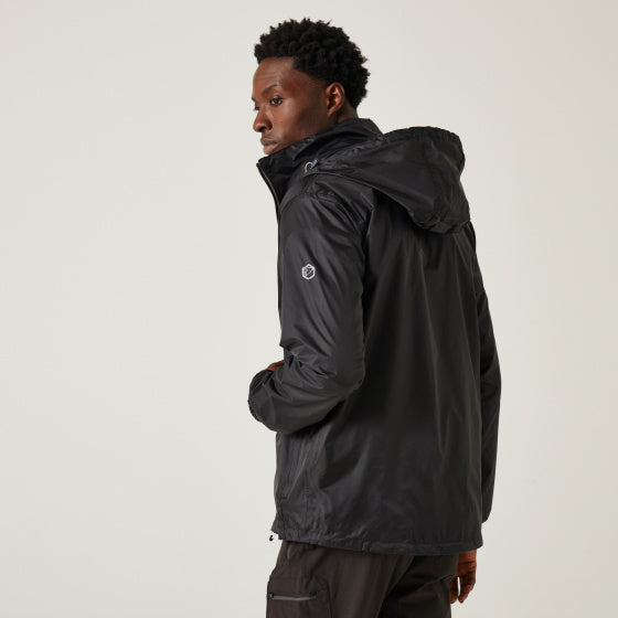 Regatta Lyle IV Raincoat Men Black Størrelse S