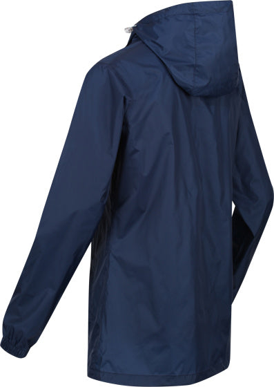 Regatta Pack-It III Rain Jacket Damer mørkeblå størrelse L