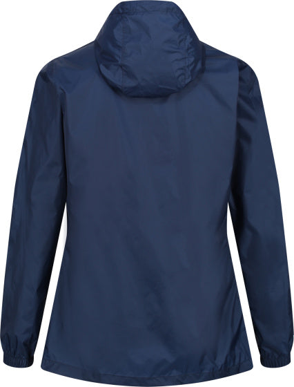 Regatta Pack-It III Rain Jacket Damer mørkeblå størrelse XL