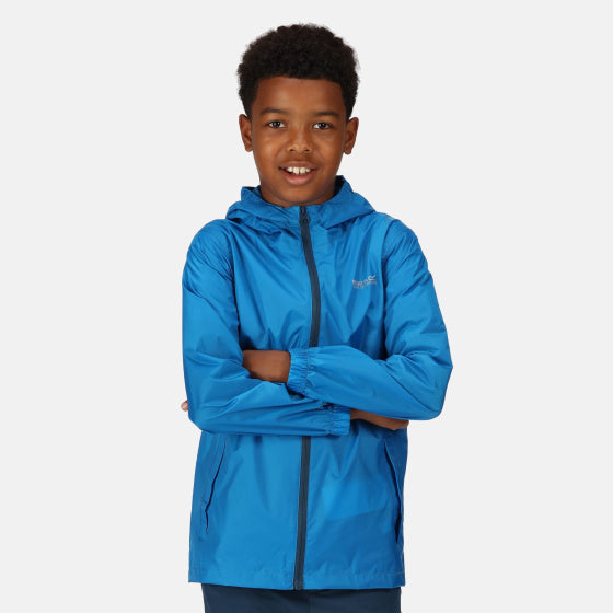 Regatta Pack It III Raincoat Boys Blue Størrelse 9-10 år