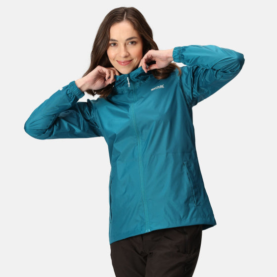 Regatta Pack It III Shell Jacket Ladies Blue Størrelse L